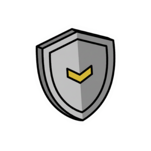 tarcza symbolizująca solidność