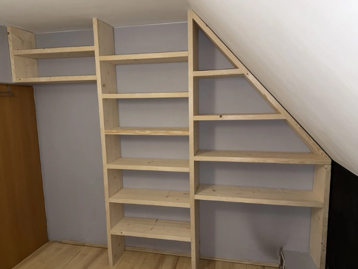 Szafa z półkami na wymiar Śląsk